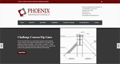 Desktop Screenshot of phoenixengineering.com