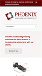 Mobile Screenshot of phoenixengineering.com